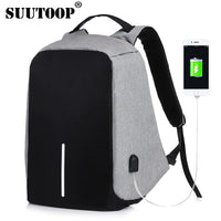 SUUTOOP Anti-Diebstahl Rucksack mit USB perfekt für Laptops wassergeschützt