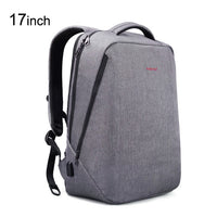 Tigernu Anti-Thief Anti-Diebstahl USB 14" 17" Laptop Rucksack